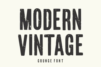 Modern Vintage Font Design Trends and Creative Uses
