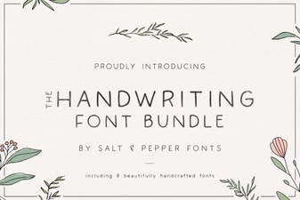 The Handwriting Bundle Font for Creative Projects