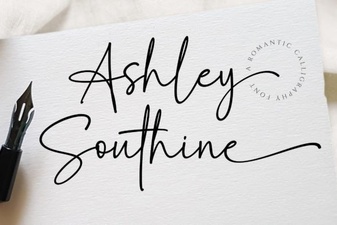 Ashley Southine Font Design and Creative Uses