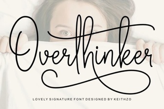 Overthinker Font Design Trends and Creative Uses