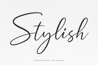 Stylish Font for Creative Design Projects